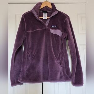 Patagonia Women's Deep Purple Thermal Pro Fleece Pullover Size Large